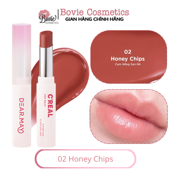 Son dưỡng môi có màu DEARMAY C'real Pop Balm