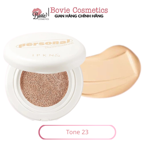Phấn nước Cushion Kiềm Dầu, Nâng Tone IPKN Personnal Tone Cover