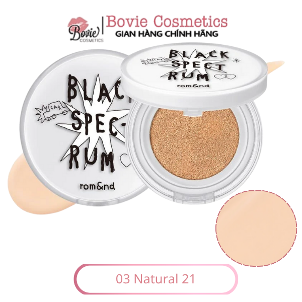 Phấn nước che phủ Romand x Inapsquare Nu Zero Cushion