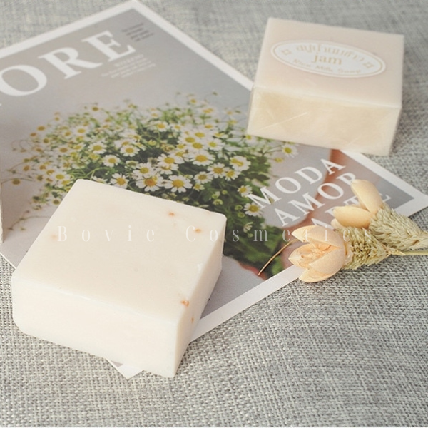 Xà phòng Cám Gạo Kích Trắng Jam Rice Milk Soap 60g