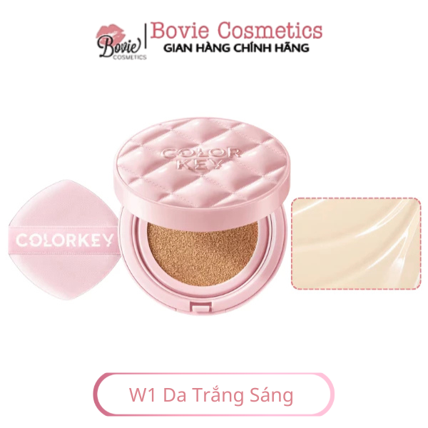 Phấn Nước Chống Nắng Colorkey Long Lasting Flawless Brightening Cushion Cream SPF50+ PA++++
