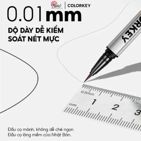 Bút Kẻ Mắt Nước Lâu Trôi Colorkey Floating Color Liquid Eyeliner 0.5ml