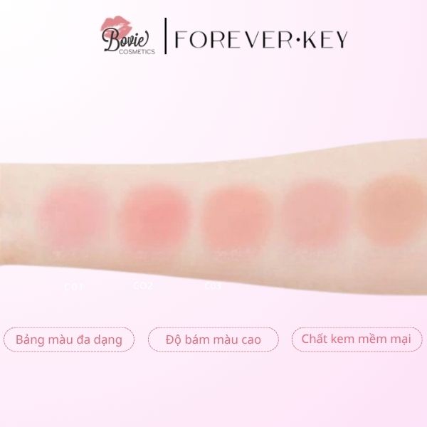 Son Kem Bùn Đa Năng Mắt Môi Forever Key Fluffy Cloud Multi-Purpose Cream 4g
