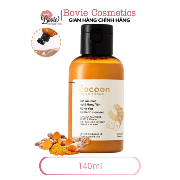 Sữa rửa mặt nghệ Hưng Yên Cocoon