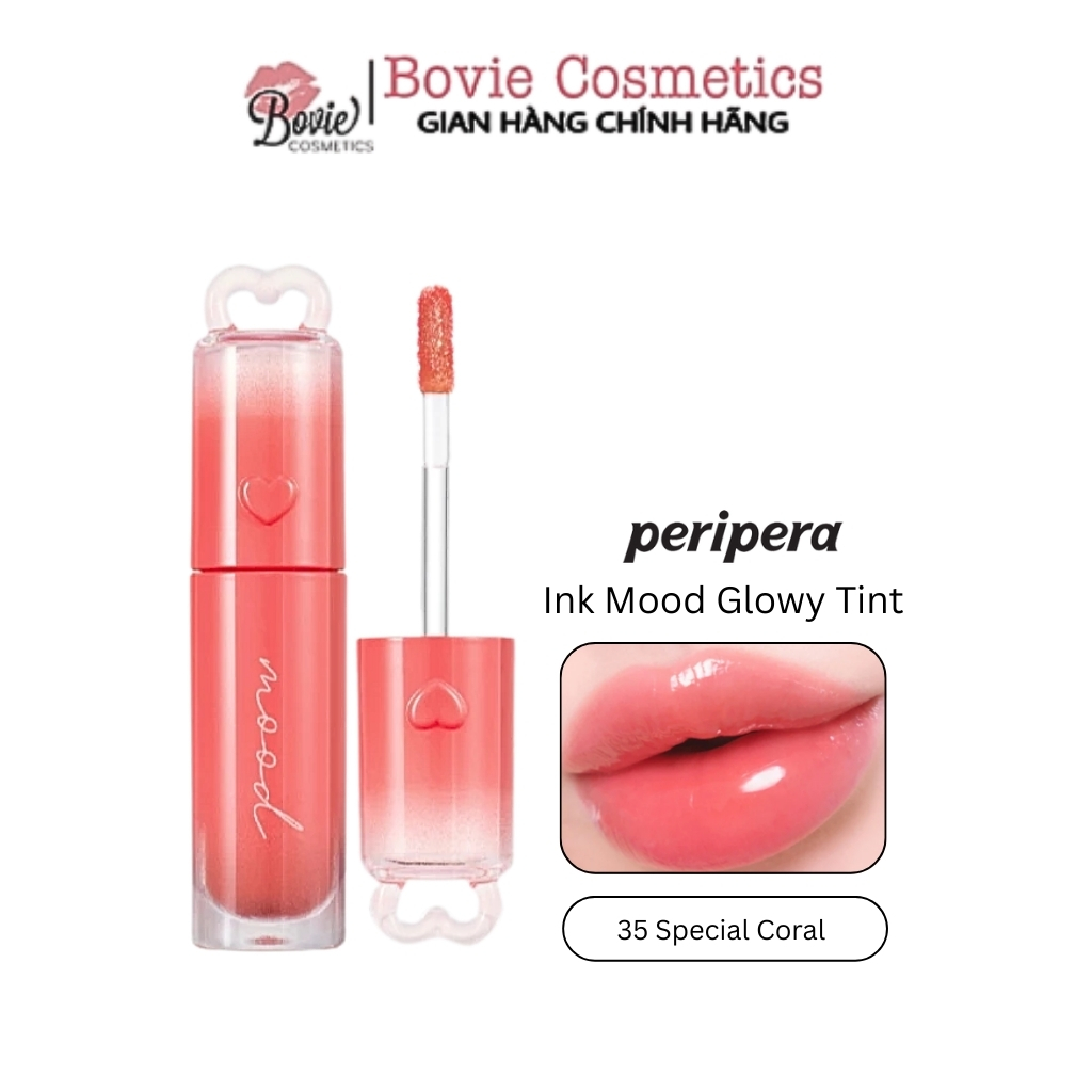 Son tint bóng Peripera Ink Mood Glowy Tint 4g
