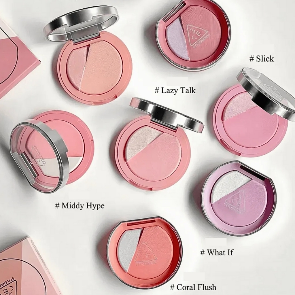 Phấn má hồng kèm bắt sáng 3ce blushlighter