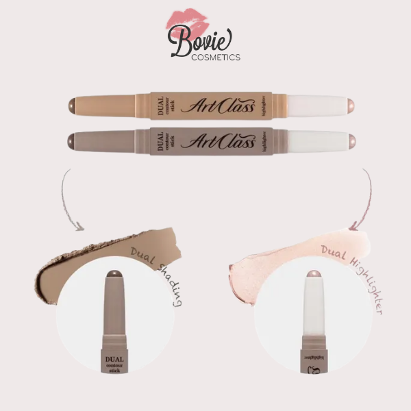 Tạo Khối + Highlight 2 Đầu Dạng Kem Too Cool Dual Contour Stick