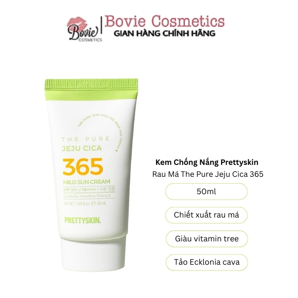 Kem Chống Nắng PrettySkin Sun Cream SPF 50+ PA++++ Hydra B5 Exosome Tone Up - Treatment - Oil Control