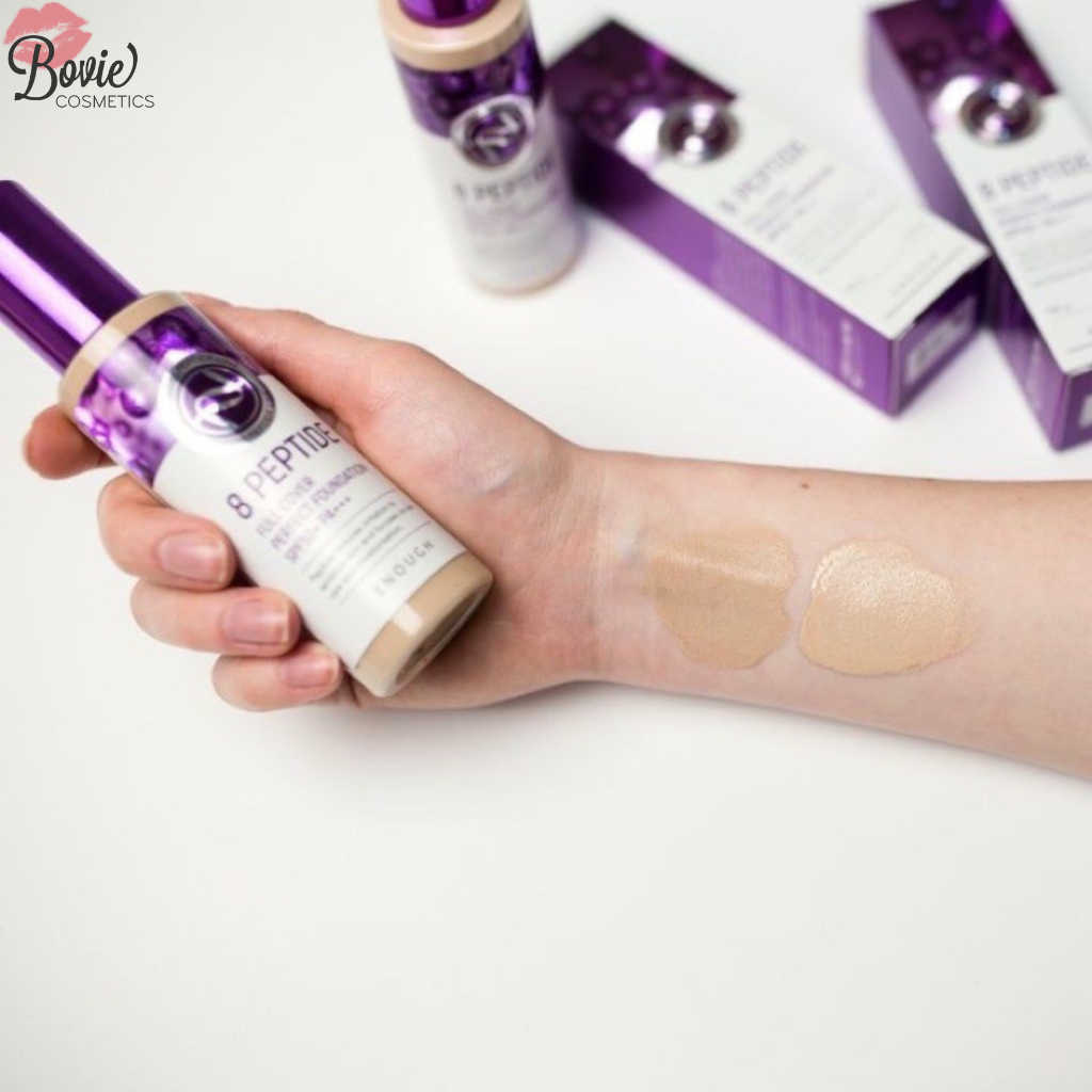 KEM NỀN PEPTIDE CAO CẤP ENOUGH PREMIUM 8 PEPTIDE FULL COVER PERFECT FOUNDATION 100ML