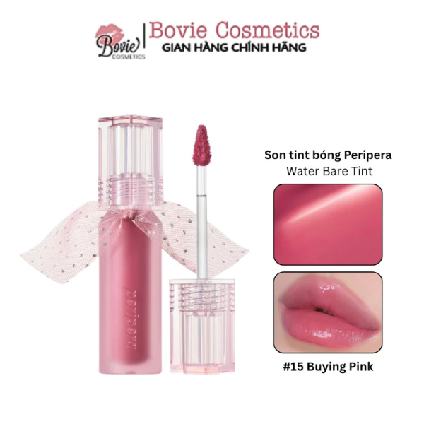 Son Tint Bóng Peripera Ink Bare Water Tint 3.8g