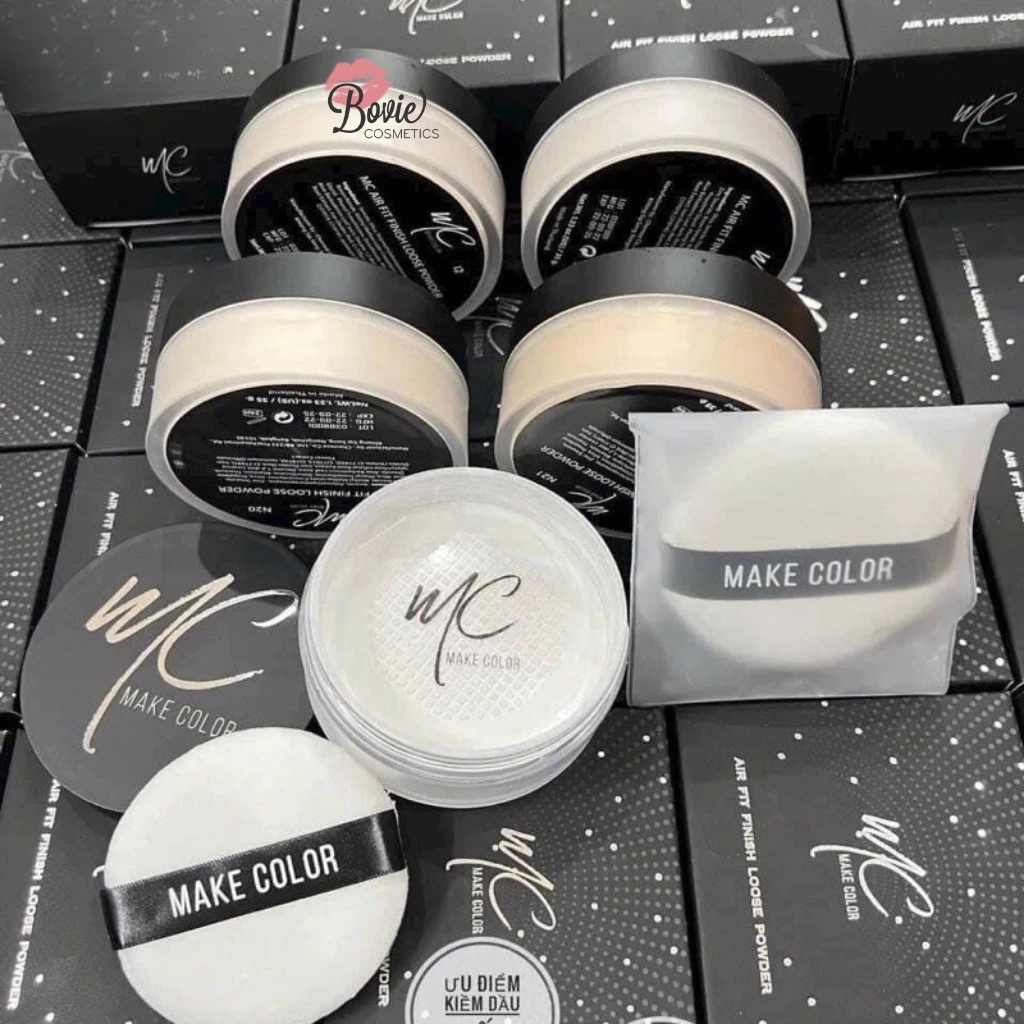 Phấn Phủ Bột Thủy Tinh 5in1 Mc Make Color Air Fit Finish Loose Powder 35g