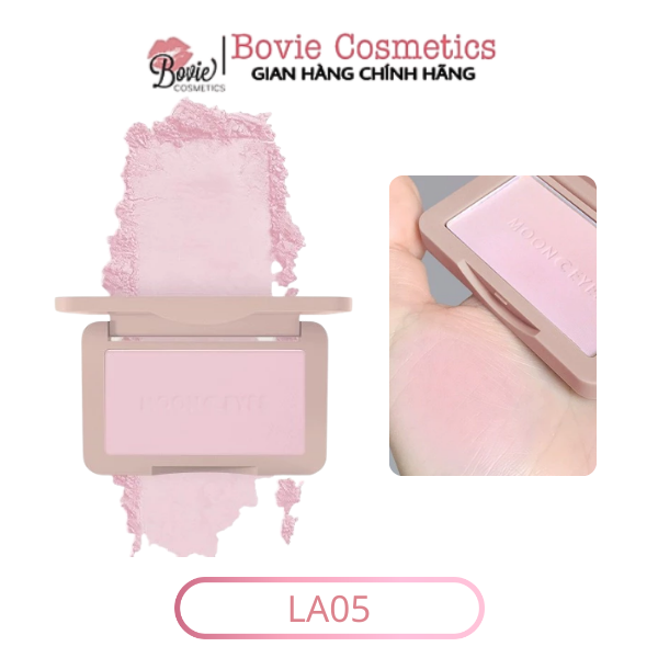 Phấn má hồng Moon Eyes / MoonEyes Color dạng bột mịn tạo khối trang điểm tự nhiên lâu trôi