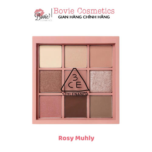 Bảng Phấn Mắt 9 Màu 3CE Multi Eye Color Palette 82g