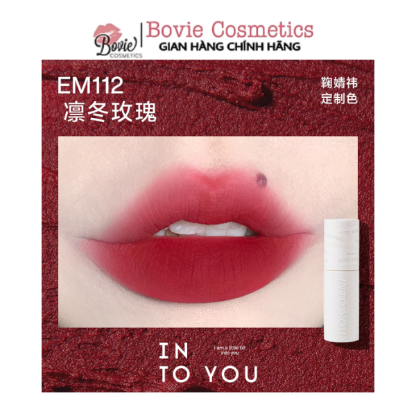 Son Kem Bùn & Má Hồng Mịn Môi Lâu Trôi Into You Shero Super Matte Lip & Cheek Mud 2g