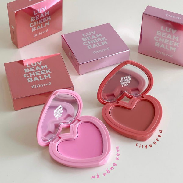 Má hồng dạng kem Lilybyred Luv Beam Cheek Balm