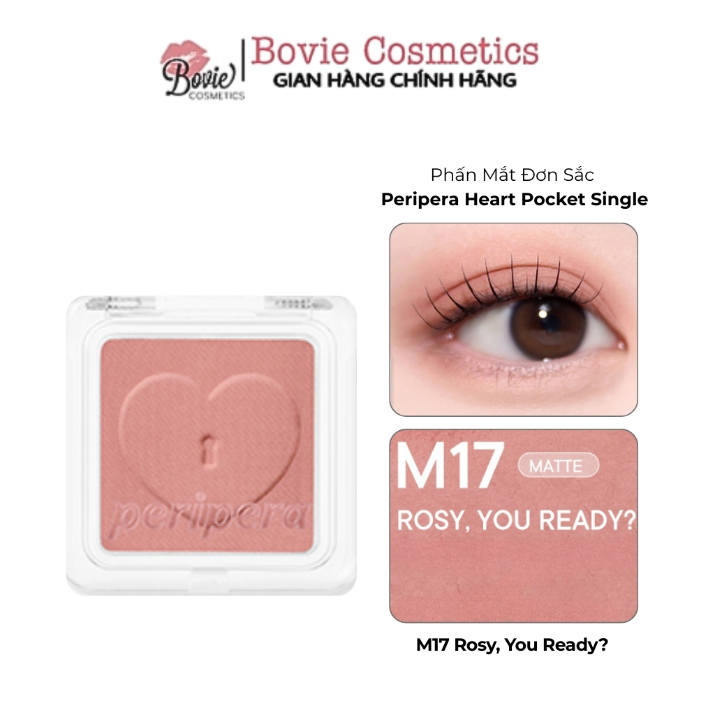 [PERIPERA] Phấn Mắt Đơn Tiện Lợi PERIPERA Heart Pocket Single