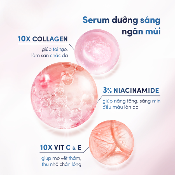 Lăn Ngăn Mùi Dove Tinh Chất Serum Sáng Mịn Đều Màu 45ml ( Dạng lăn )