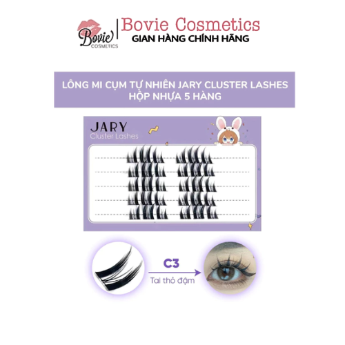 Mi cụm tự nhiên Jary Cluster Lashes