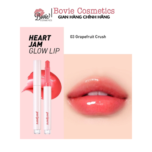 Son Dưỡng Môi Có Màu Peripera Heart Jam Glow Lip