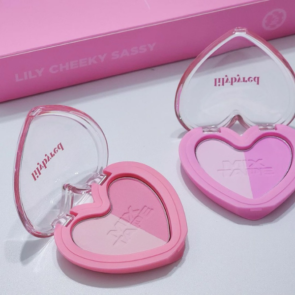 Phấn Má Hồng 2 Ô Màu LILYBYRED Luv Beam Cheek Duo