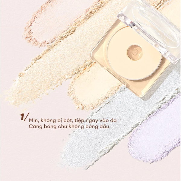JUDYDOLL Phấn Bắt Sáng Màu Sắp Lấp Lánh Quyến Rũ Highlighting Powder