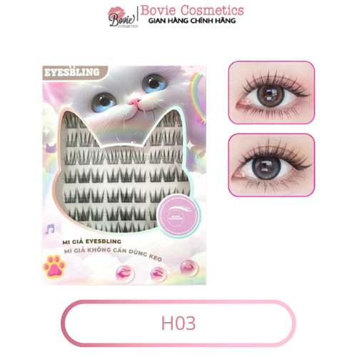 Lông Mi giả tự dính không cần dùng keo EyesBling ( Hộp Lớn )