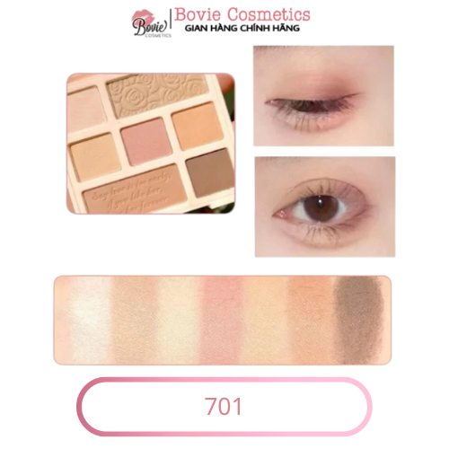 Bảng Phấn Mắt 7 ô Hold Live Paris Garden Eyeshadow Palette HL527