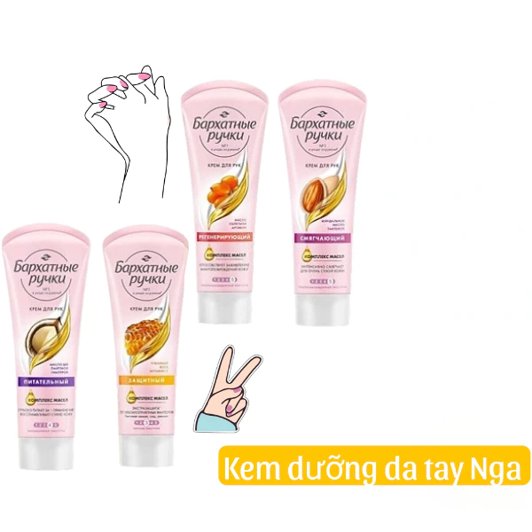 Kem Dưỡng Da Tay Lụa Nga SILKY HANDS
