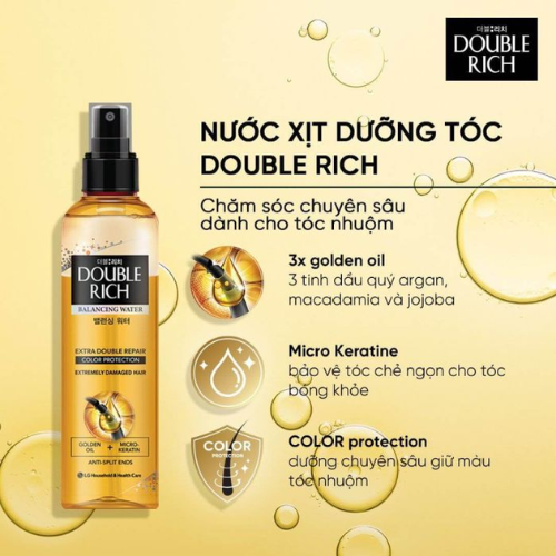 Nước Xịt Dưỡng Tóc Double Rich