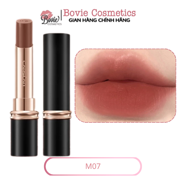 Son lì CARSLAN Matte Kiss 3.2g mịn nhẹ trang điểm môi lâu trôi