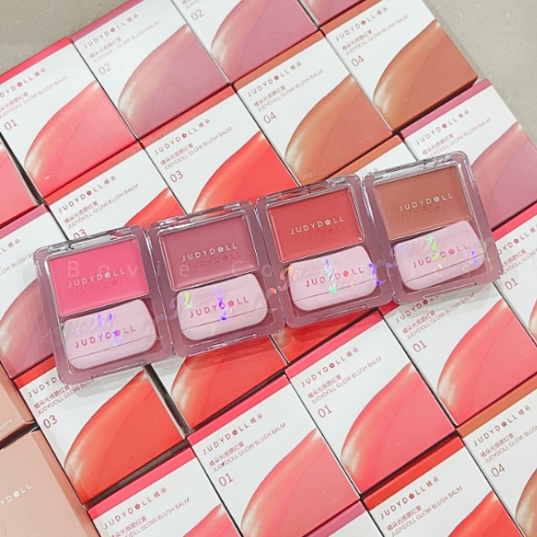 Má Hồng Kem JUDYDOLL Căng Bóng Lâu Trôi Mềm Mịn Glow Blush Balm