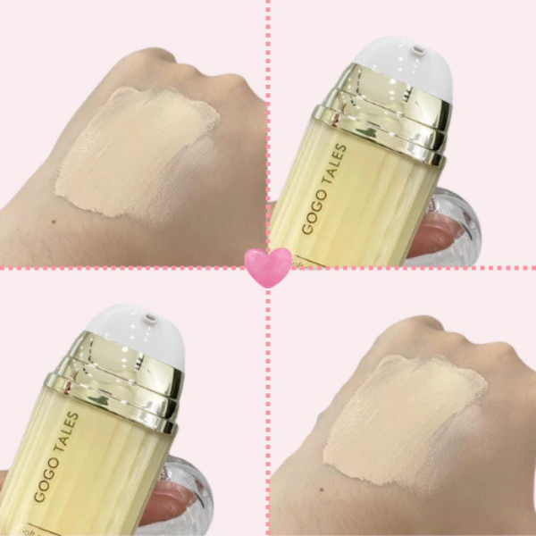 Kem nền GOGO TALES mỏng mịn che khuyết điểm tự nhiên Light Transparent Makeup Holding Liquid Foundation GT518