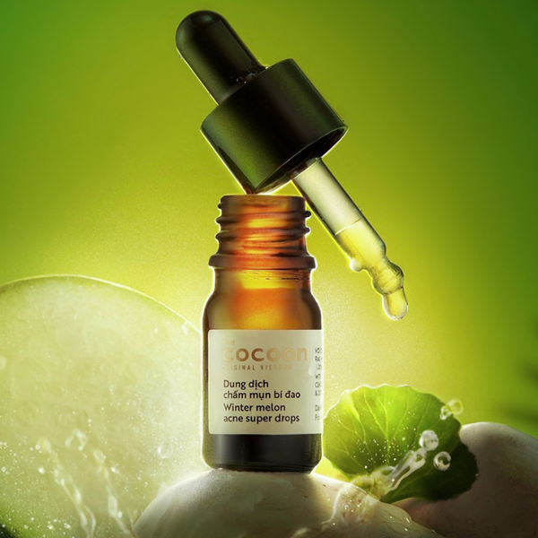 Dung dịch chấm mụn bí đao Cocoon sạch mụn & ngăn ngừa mụn 5ml