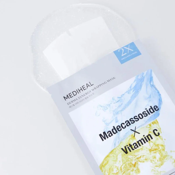 Mặt Nạ Dưỡng Da Mediheal Derma Synergy Wrapping Mask Cấp Ẩm, Phục Hồi, Hỗ Trợ Sáng Da