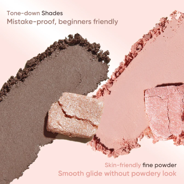 Bảng mắt Judydoll 4 ô kèm bắt sáng JudydoLL Under Eyeshadow Palette 3.2g