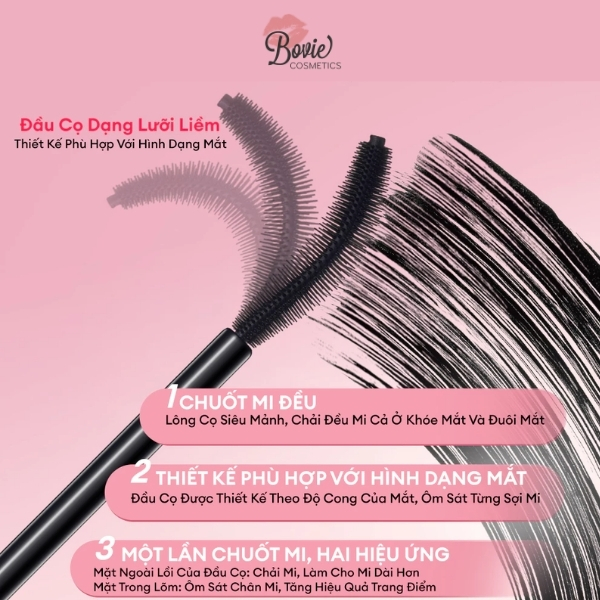 Chuốt Mi Cong Và Dày Colorkey Volumizing & Curling Mascara
