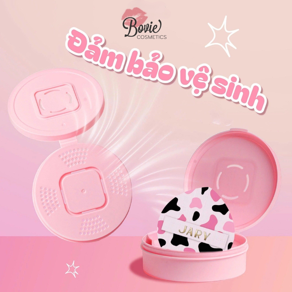 Mút tán kem nền dày Jary Thick Foundation Puff