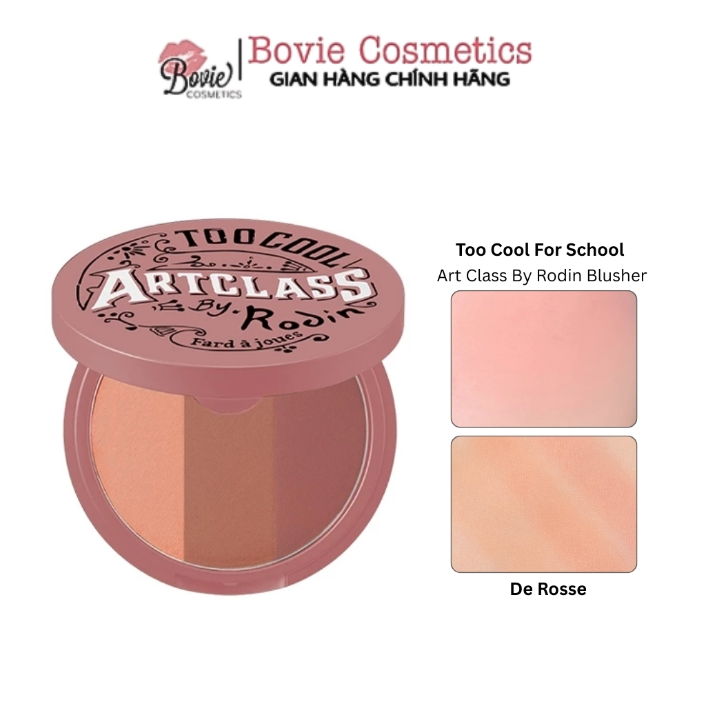 Phấn Má Hồng 3 Màu Too Cool For School Art Class By Rodin Blusher