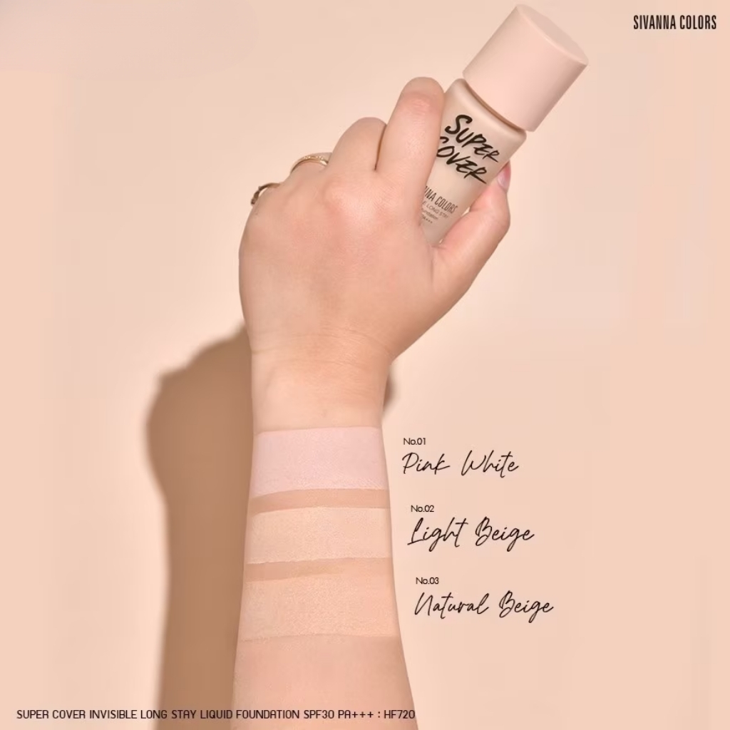 Kem Nền SIVANNA Kiềm Dầu Bám Lâu Không Lo Trôi SPF30 PA+++ 35g- HF720