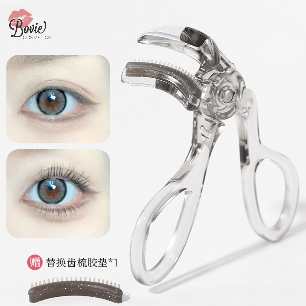 Kẹp Bấm Mi XIXI Dạng Lược Góc Rộng Uốn Cong Mi Tự Nhiên Kẹp Cong Mi GJ-156