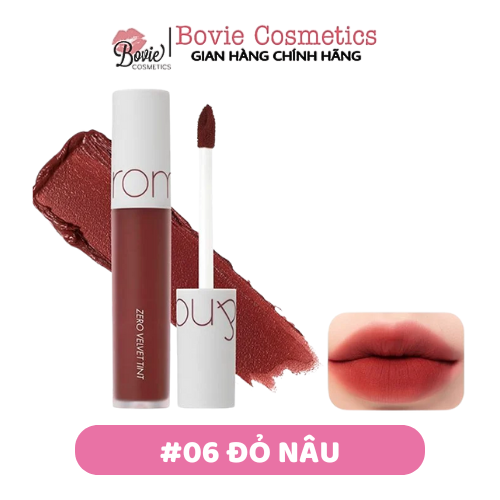 Son kem lì Romand Zero Velvet Tint