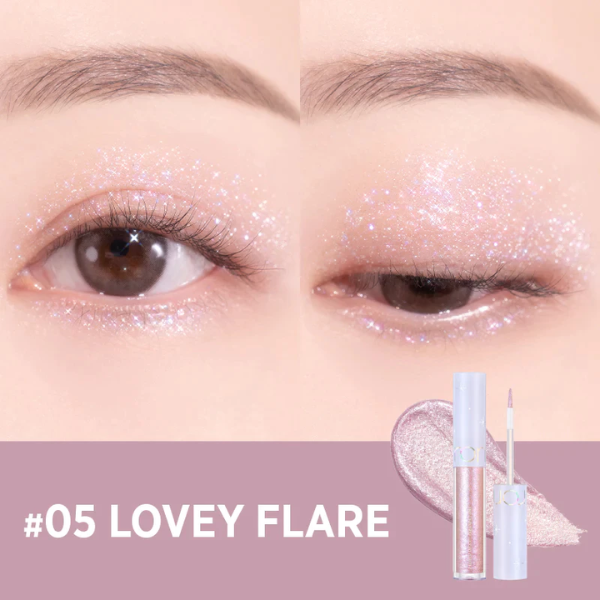 Gel Nhũ Mắt Lấp Lánh, Bền Màu, Lâu Trôi Romand The Universe Liquid Glitter
