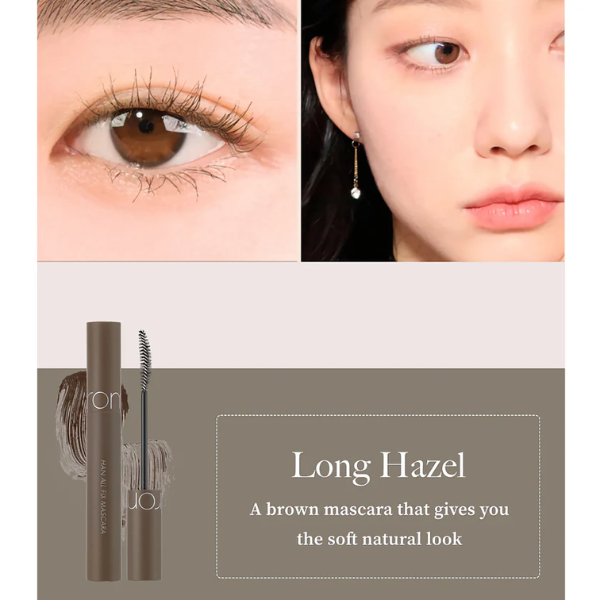 Chuốt Mi Siêu Dài Và Cong Mi Tự Nhiên, Chống Trôi Hiệu Quả Romand Han All Fix Mascara