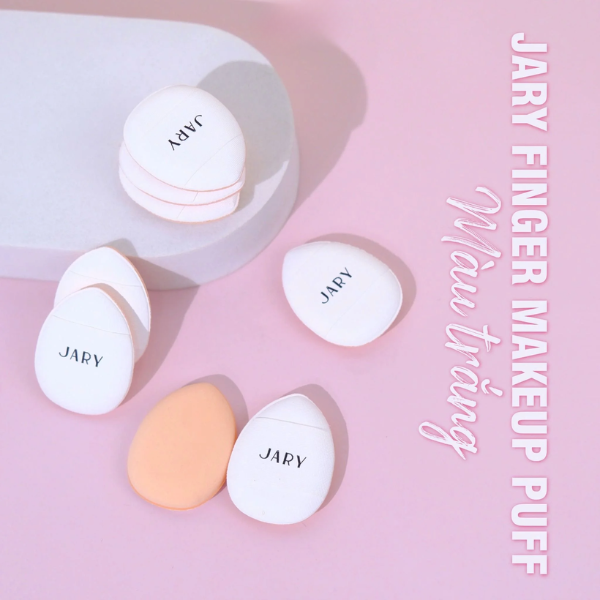 Mút Trang Điểm Ngón Tay Jary Finger Makeup Puff (Set 2 miếng)