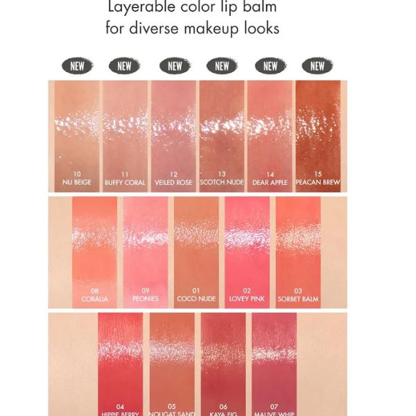 Son thỏi dưỡng có màu Romand Glasting Melting Balm
