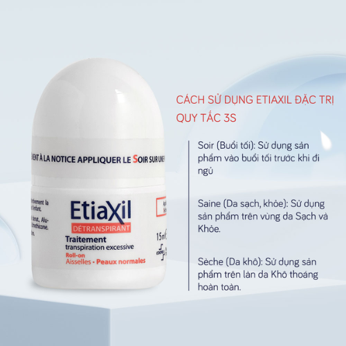 Lăn Khử Mùi Và Ngăn Mồ Hôi Chuyên Sâu Etiaxil 15ml