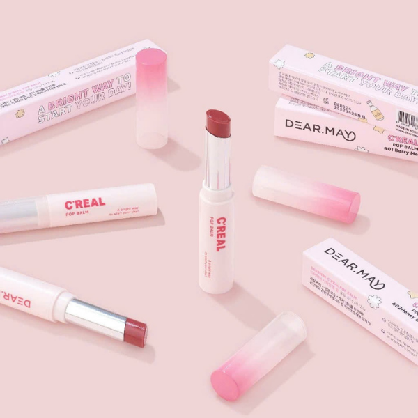 Son dưỡng môi có màu DEARMAY C'real Pop Balm