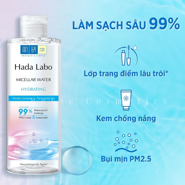 Nước Tẩy Trang Hada Labo Sạch Sâu Dưỡng Sáng