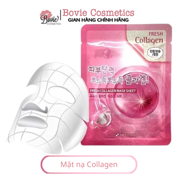 Mặt Nạ Giấy Dưỡng Da 3W CLINIC Fresh Mask Sheet