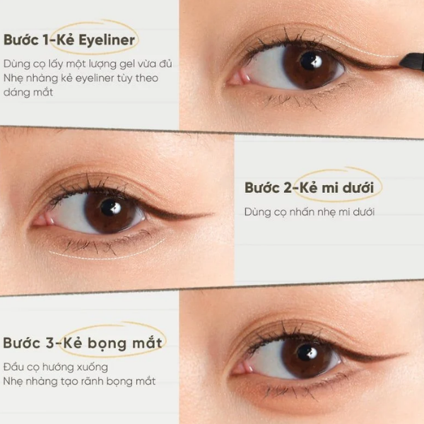 Gel Kẻ Mắt Judydoll Eyeliner Gel